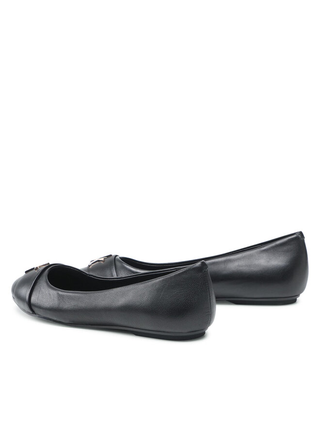 Calvin Klein Ballerinas Calvin Klein Round Ballerina W/Hdw HW0HW00626 Schwarz