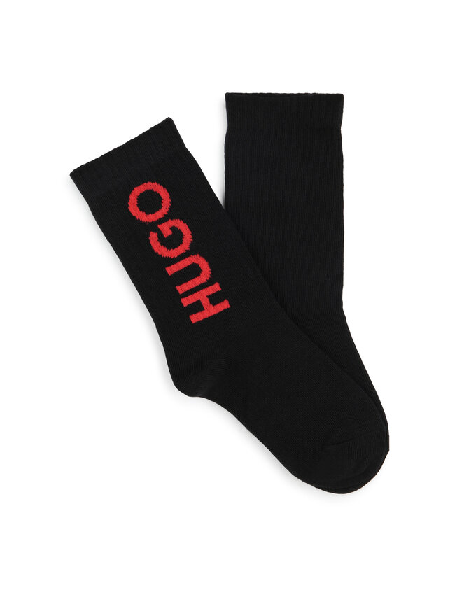 HUGO 2er-Set hohe Kindersocken Hugo G00290 Bunt