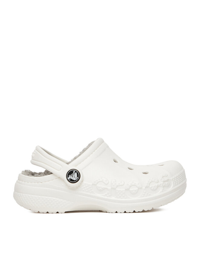 Crocs Şlapi Crocs C-BAYA LINED CLOG K 207500-11H Alb