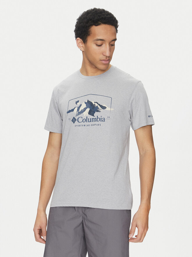 Columbia Columbia Camiseta Path Lake™ II Graphic 1934814 Gris Regular Fit