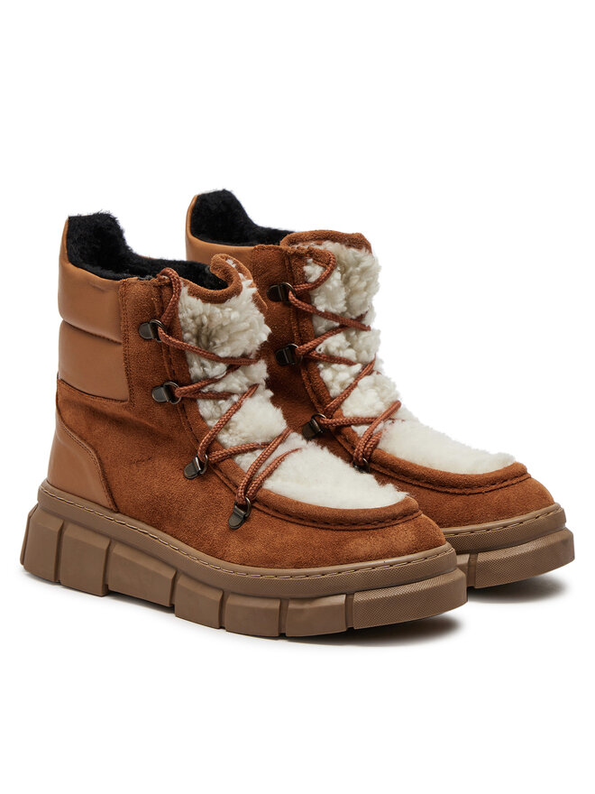 Piazza Schnürstiefeletten Piazza 990503 Braun