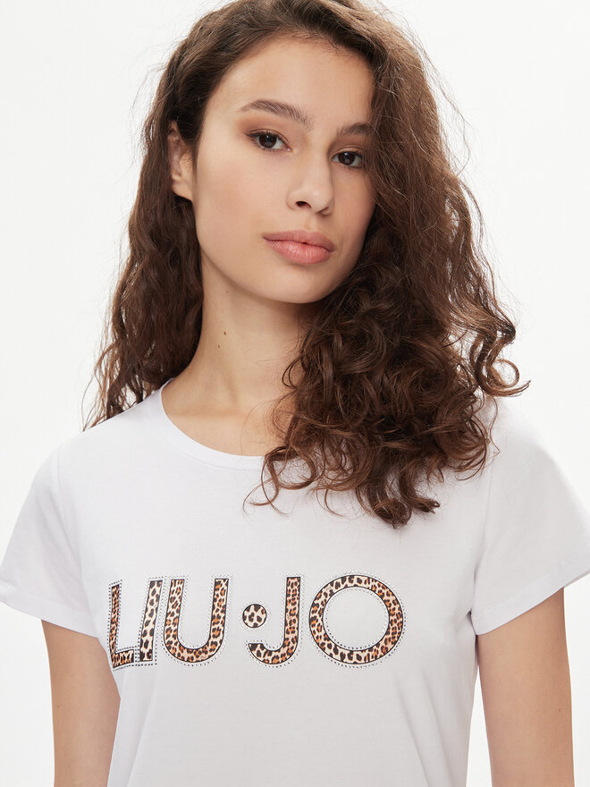 Liu Jo Liu Jo Camiseta VA4105 JS003 Blanco Regular Fit