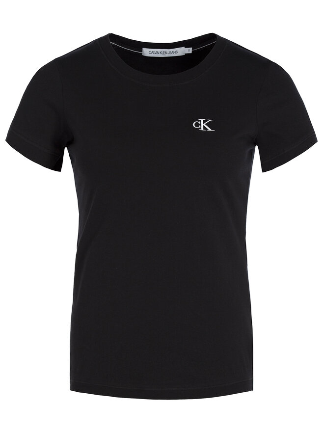 Calvin Klein Jeans Calvin Klein Jeans T-Shirt J20J212883 Μαύρο Regular Fit