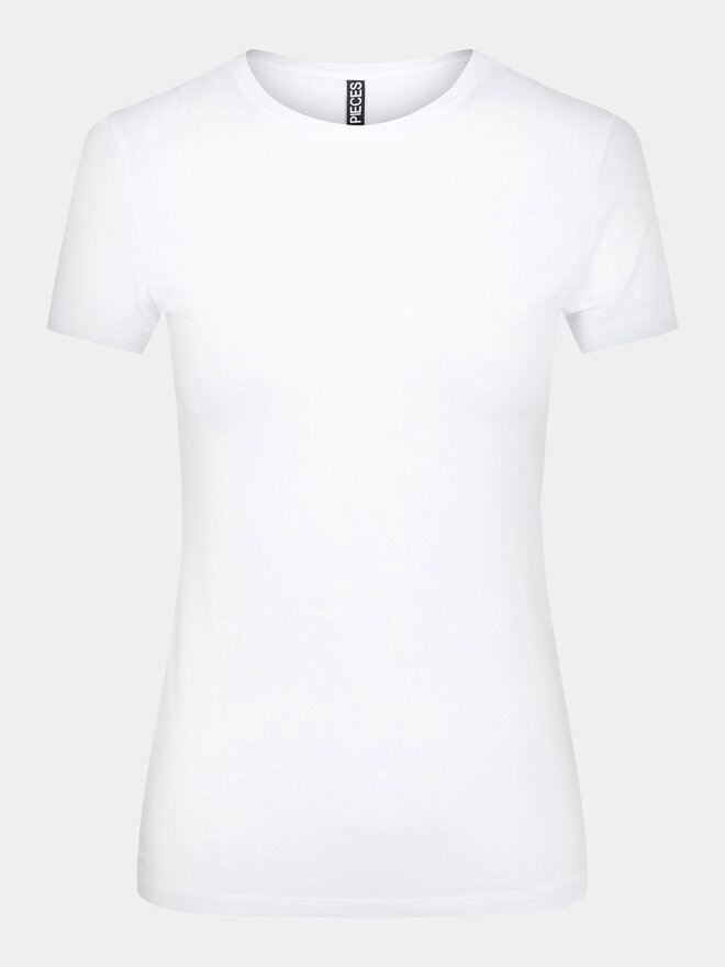 Pieces Pieces T-Shirt Irene 17082526 Weiß Slim Fit