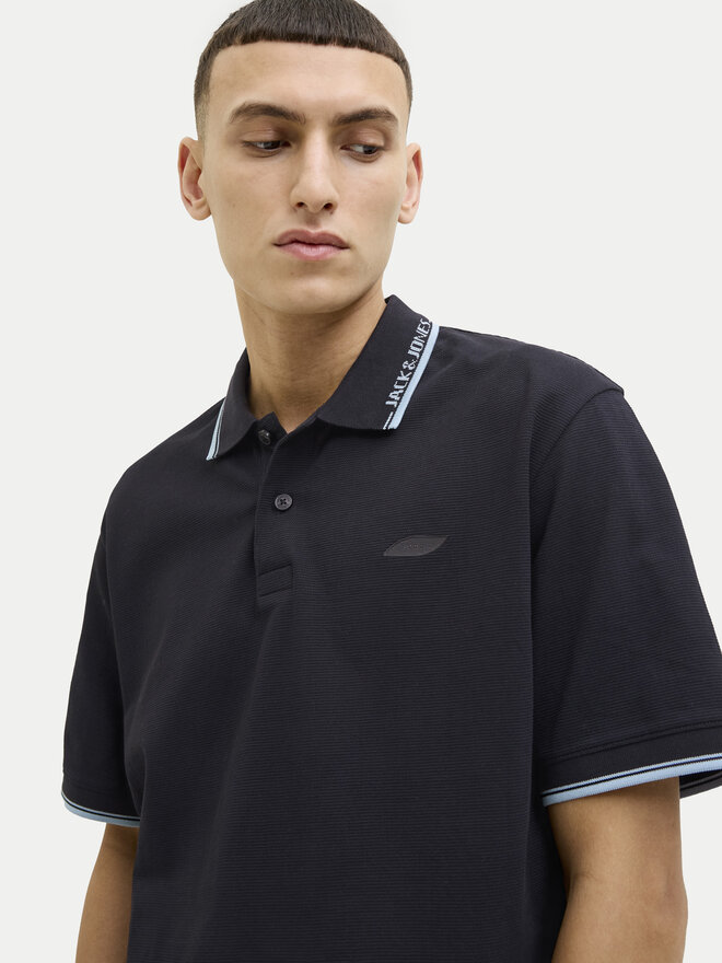 Jack&Jones Jack&Jones Poloshirt Pacer 12273303 Schwarz Regular Fit