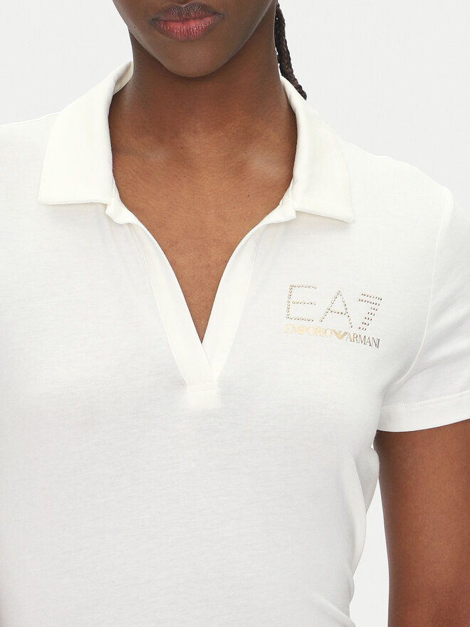 EA7 Emporio Armani EA7 Emporio Armani Poloshirt 7W000266 AF12500 U0005 Weiß Regular Fit