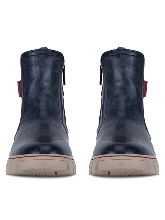 Mustang Škornji Mustang 1499-603-820 Mornarsko modra