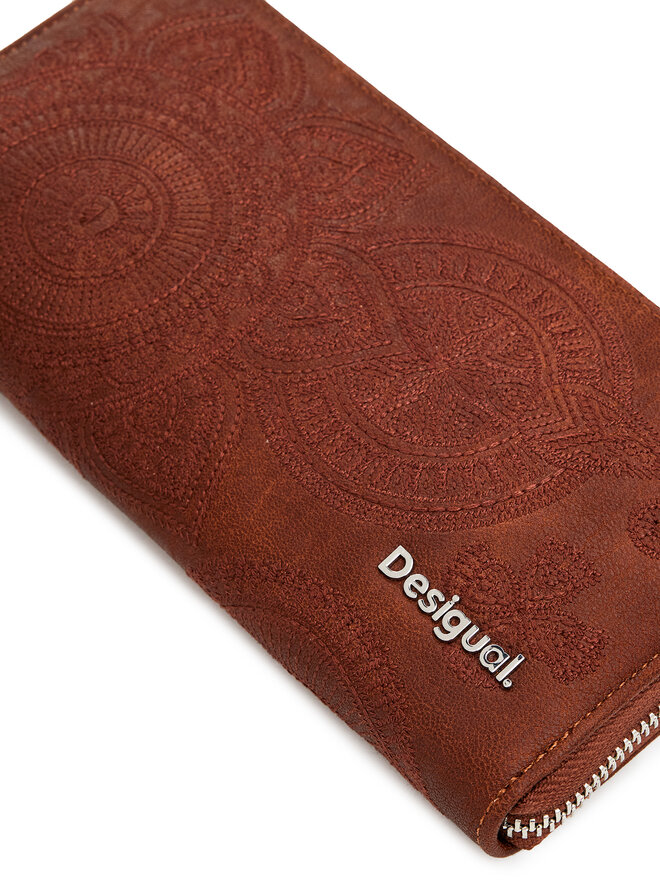 Desigual Nagy női pénztárca Desigual 25SAYP03 Barna