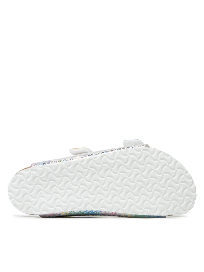 Pantoletten Birkenstock Arizona Kids Bs 1022173 S Silber eschuhe.at