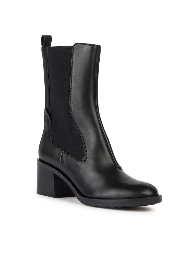 Geox Botine Geox D Giulila D36TYB 00043 C9999 Negru
