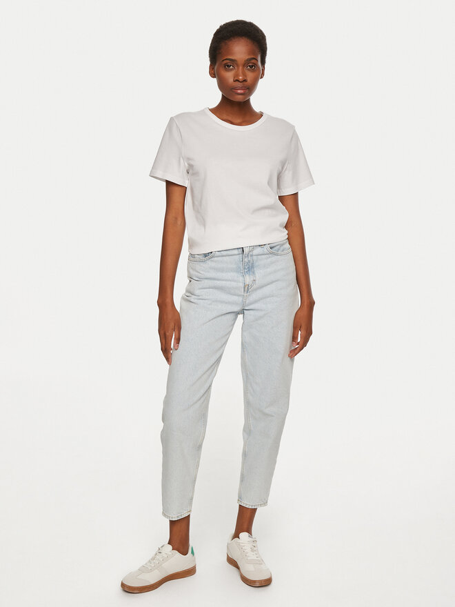Gap Gap Camiseta 795346-01 Blanco Regular Fit