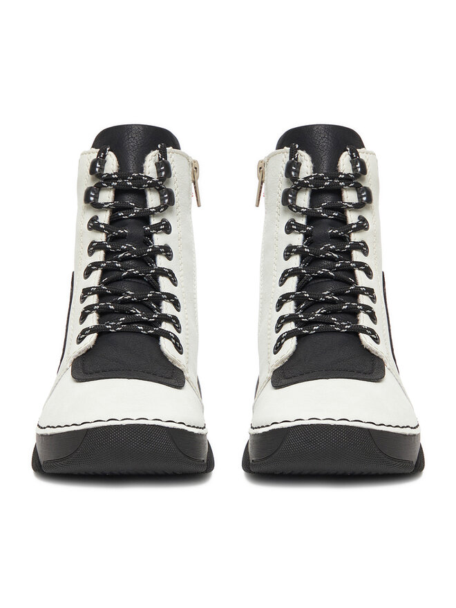 Rieker Schnürschuhe Rieker 45904-60 Weiß