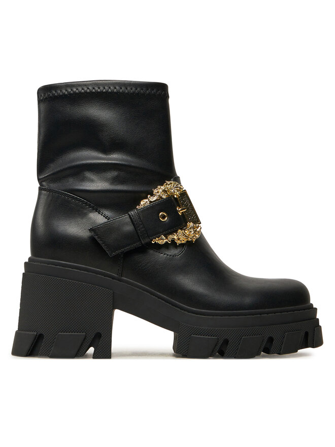 Versace Jeans Couture Botki Versace Jeans Couture Sophie 77VA3S80 Czarny