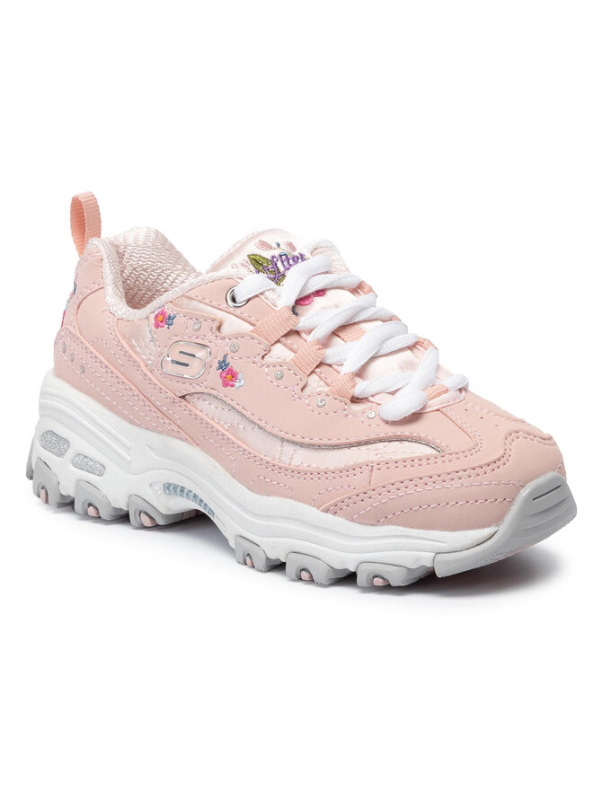 Sneakers Skechers Bright Blossoms 80589L LTPK Rosa escarpe
