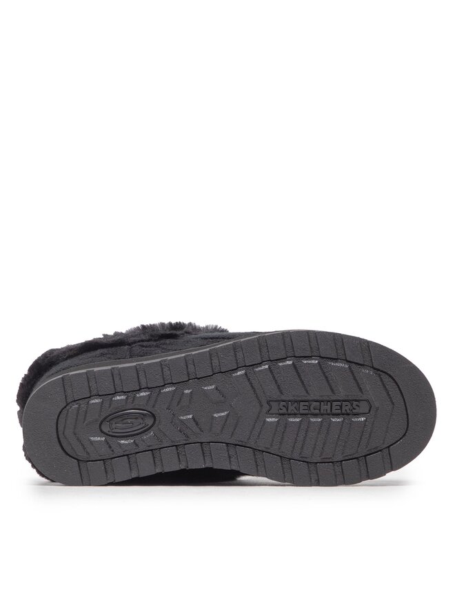 Skechers Παντόφλες Σπιτιού Skechers BOBS Ice Angel 31204/BBK Μαύρο