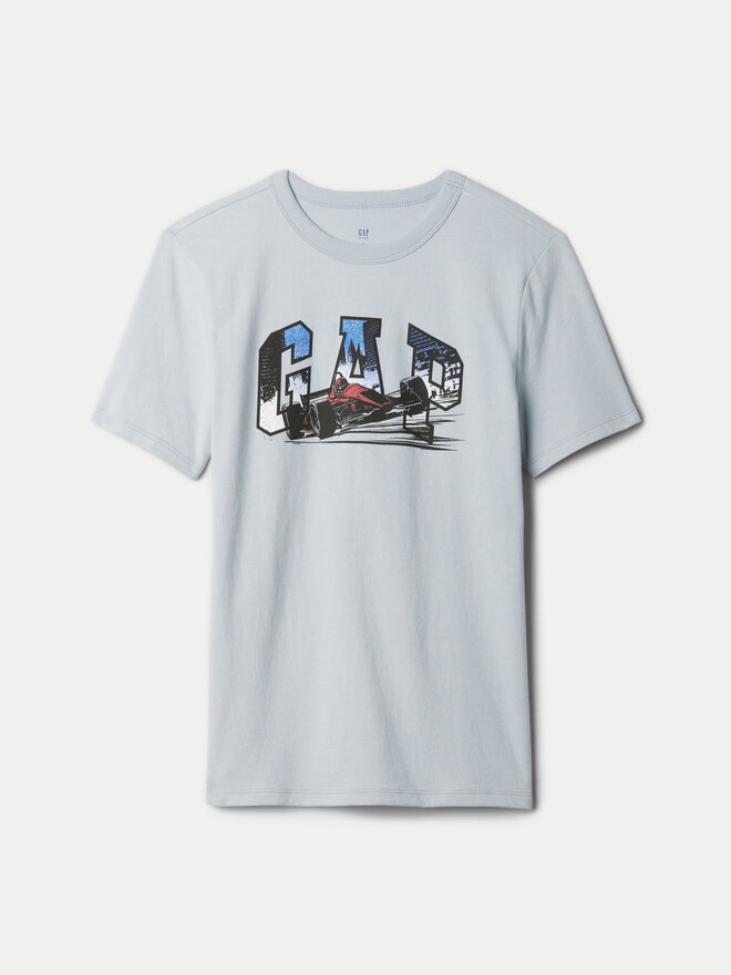 Gap Gap Póló 544192-01 Szürke Regular Fit