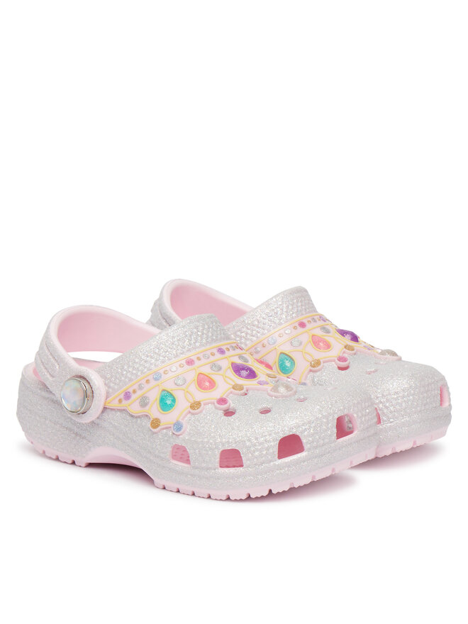 Crocs Pantoletten Crocs Toddler IAM Princess Clog 212516 Rosa