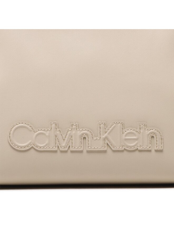 Calvin Klein Táska Calvin Klein Ck Neat Tote Sm K60K610443 Bézs