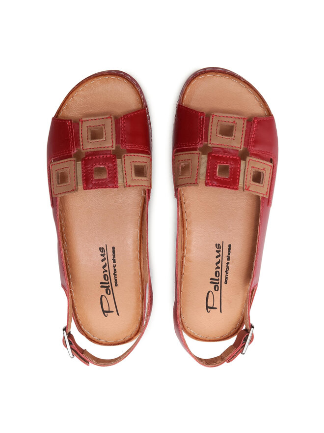 Pollonus Сандали Pollonus 5-1162-008 Червен