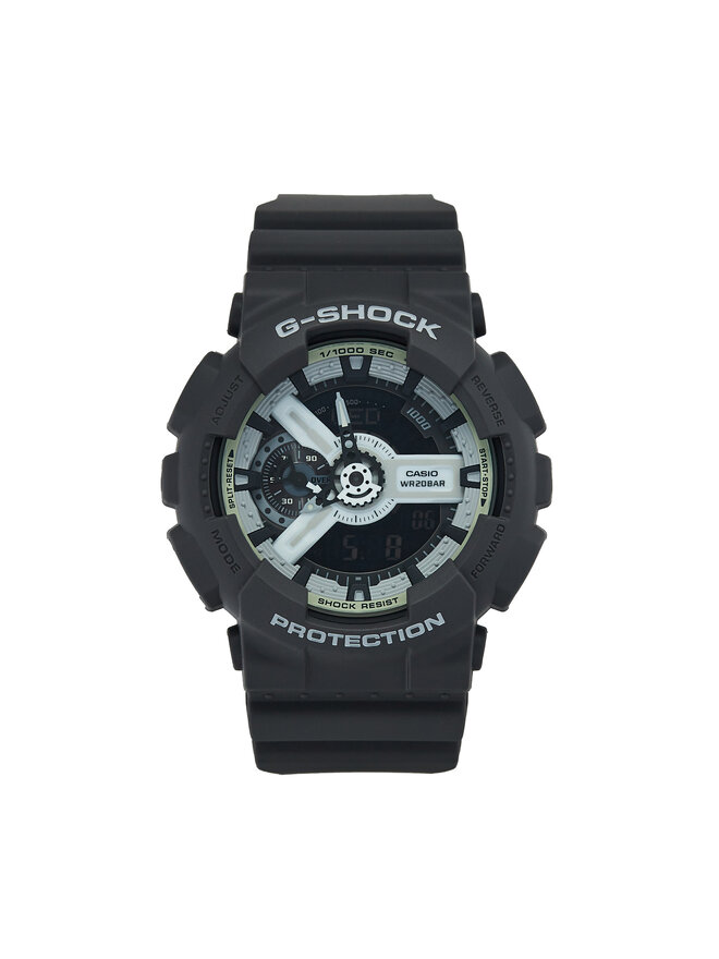 G-Shock Ceas G-Shock Hidden Glow GA-110HD-8AER Gri