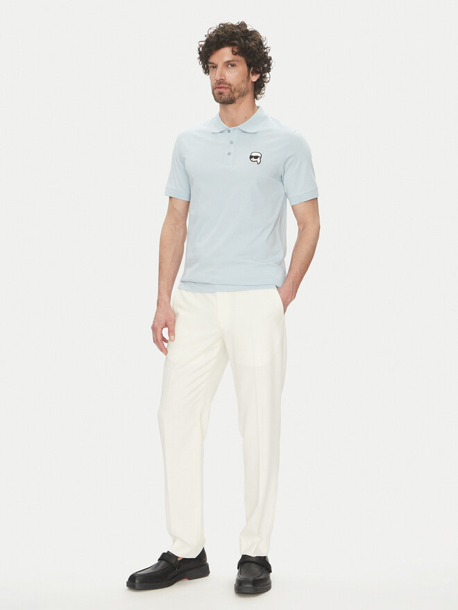 KARL LAGERFELD KARL LAGERFELD Poloshirt 745710 552224 Himmelblau Regular Fit