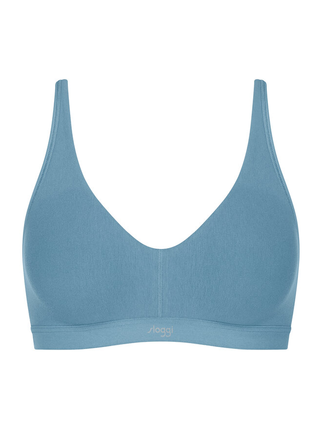 Sloggi Sloggi Бюстгралтер без кісточок Ever Ease 10219673 Голубий