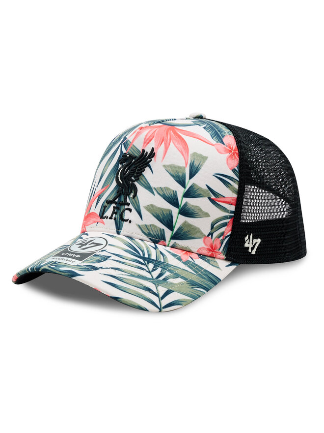 47 Brand Kepurė su snapeliu 47 Brand EPL Liverpool FC Coastal Floral Mesh 47 MVP DT EPL-CFLMS04PTP-VQ Spalvota