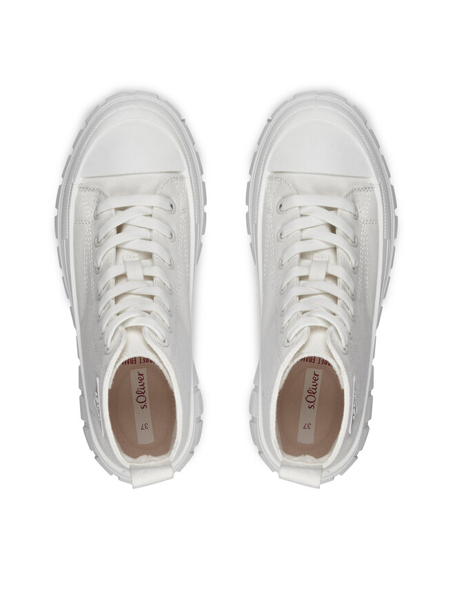 s.Oliver Sneakers aus Stoff s.Oliver 5-25200-42 Weiß