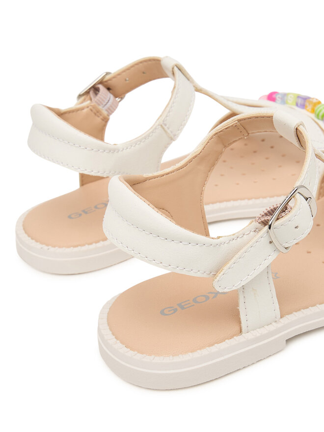 Geox Sandalen Geox Jr Sandal Karly J6535H 000BC C1000 S Weiß