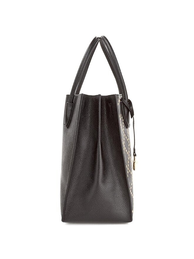 Sac a main Michael Kors Mercer Stud Grommet 30F7GZ4T3U Noir chaussures