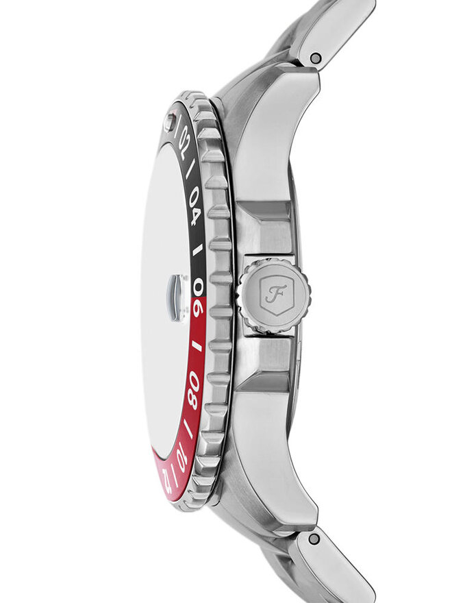 Fossil Laikrodis Fossil FS6092 Sidabrinė