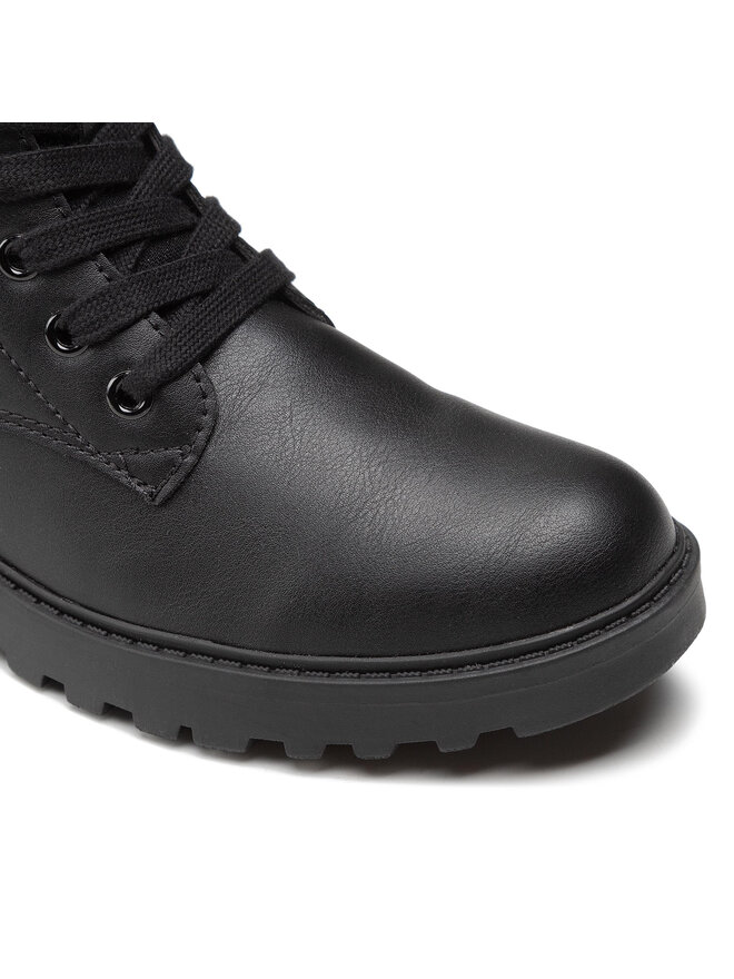 Geox Schnürstiefeletten Geox J Casey G. C J2620C 000BC C9999 D Schwarz