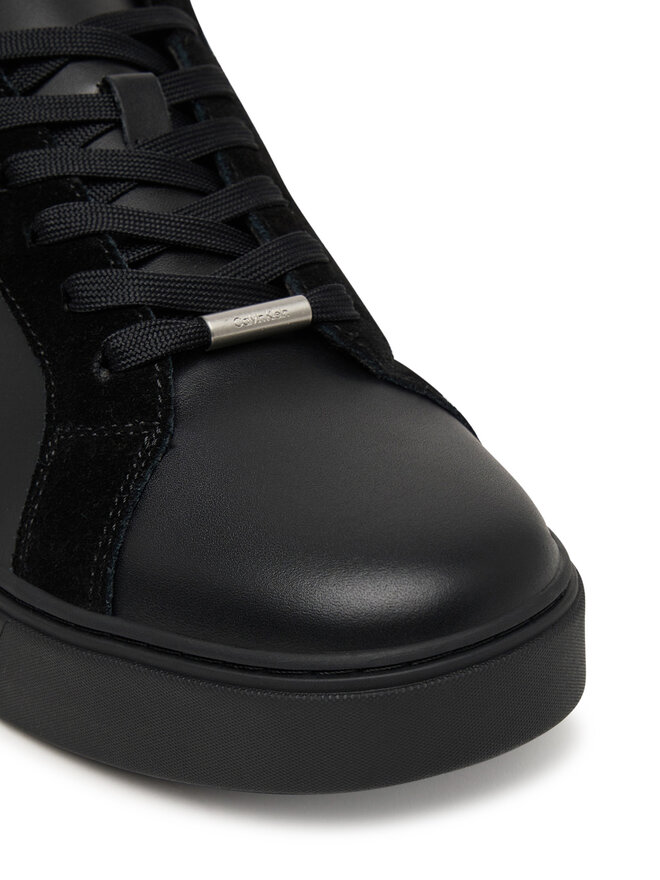 Calvin Klein Sneakers Calvin Klein Classic Cupsole Laceup Tape Lth2 YM0YM01448 Schwarz