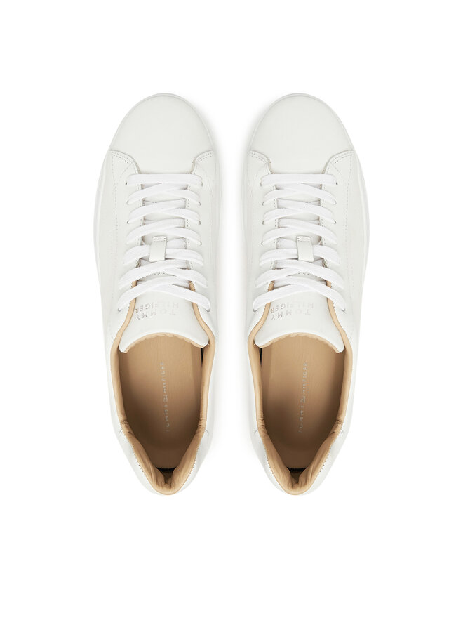 Tommy Hilfiger Снікерcи Tommy Hilfiger Premium Cupsole Leather FM0FM05412 Білий