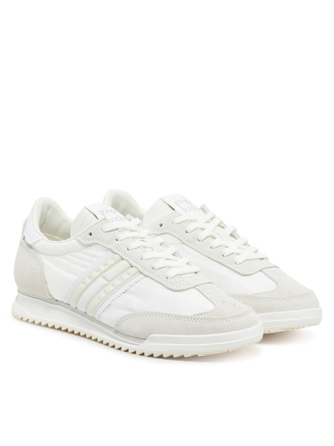 Tommy Jeans Снікерcи Tommy Jeans Tjw Retro Runner Cleated EN0EN02717 Білий