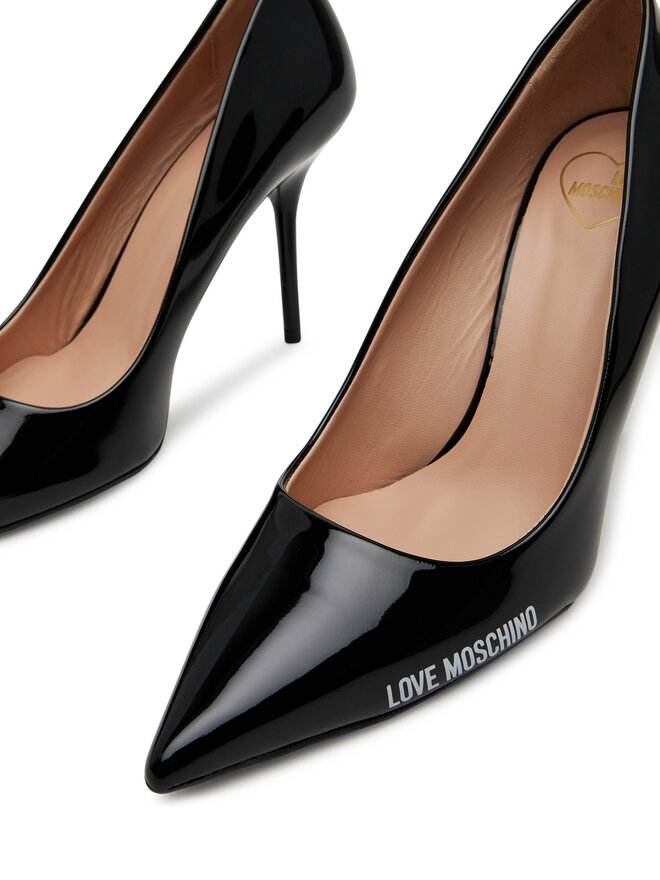 LOVE MOSCHINO Szpilki LOVE MOSCHINO JA10089G1MIH0000 Czarny