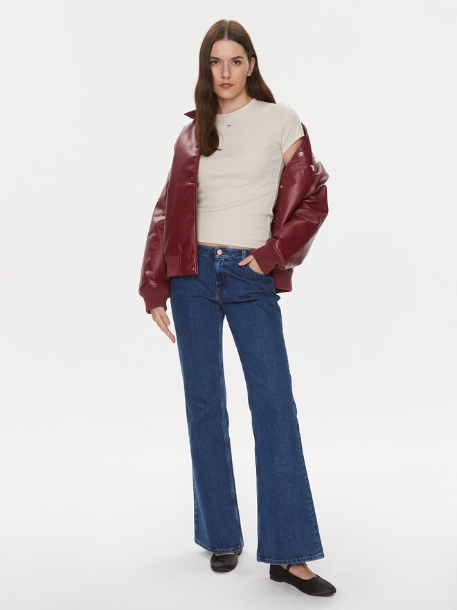Tommy Jeans Tommy Jeans Футболка Essential DW0DW17383 Бежевий Slim Fit