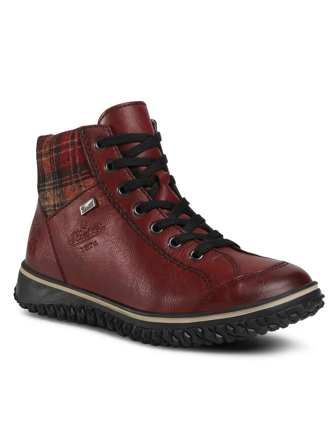 Rieker Īsie zābaki Rieker Z4243-36 Bordo