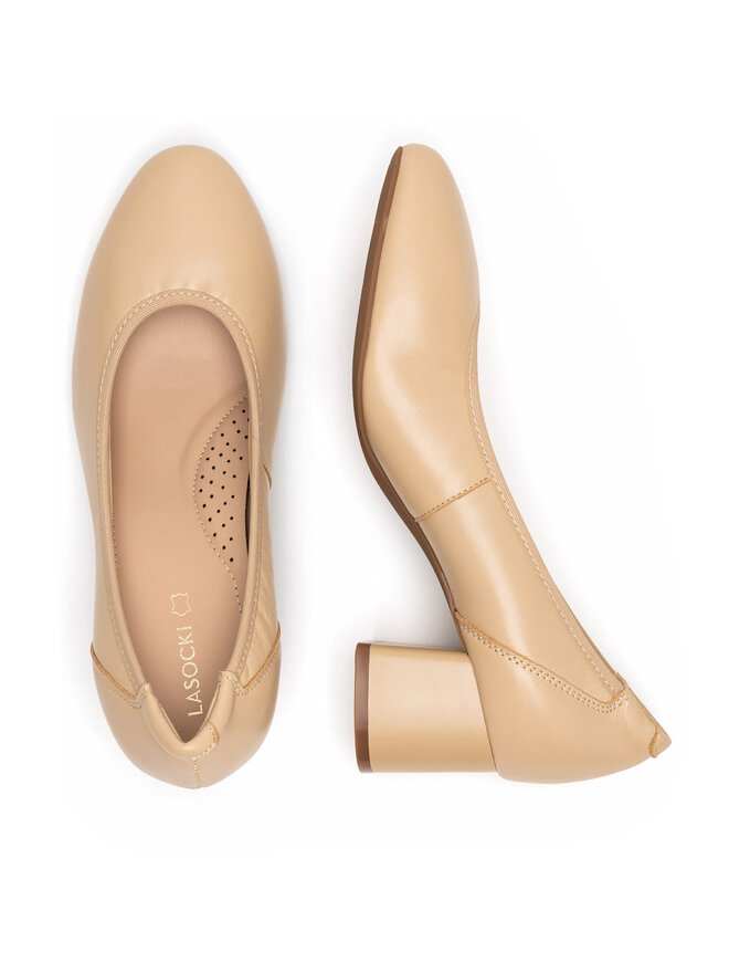 Lasocki Pantofi pumps Lasocki WYL4060-1Z Bej