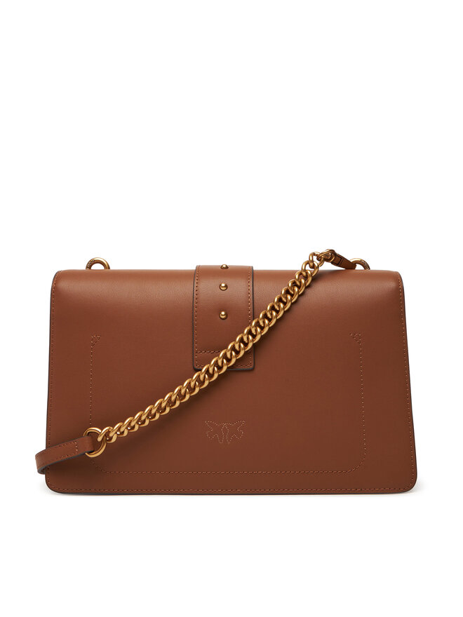 PINKO Τσάντα PINKO Love One Classic ST.CL Al 25-26 PLTT 105857 A0F1 Καφέ