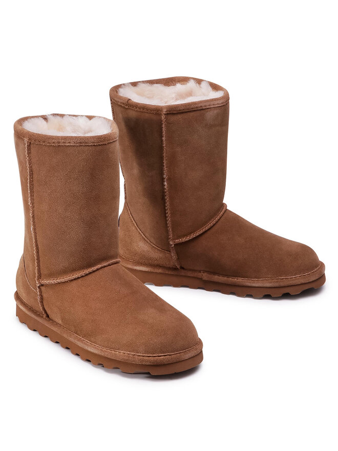 Bearpaw Elle korte winterlaarzen voor dames Lamsvachtlaarzen 1962W 060 Graphite