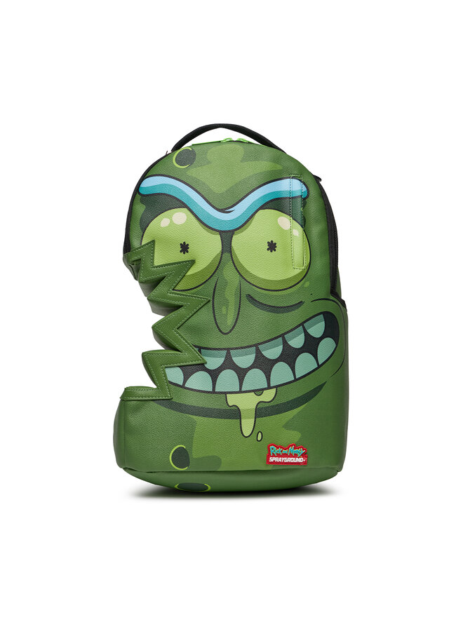 ハダクリエ Рюкзак SPRAYGROUND Pickle Rick Sharkbite 910B4906NSZ Зелений
