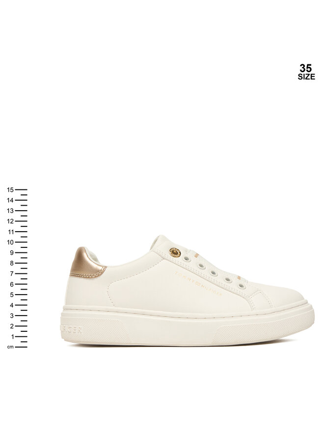 Tommy Hilfiger Sneakers Tommy Hilfiger Low Cut Sneaker T3A9-33983-1355 D Weiß