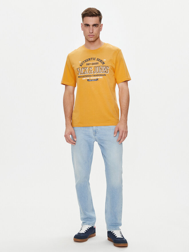 Jack&Jones Jack&Jones Camiseta Logo 12254862 Amarillo Standard Fit