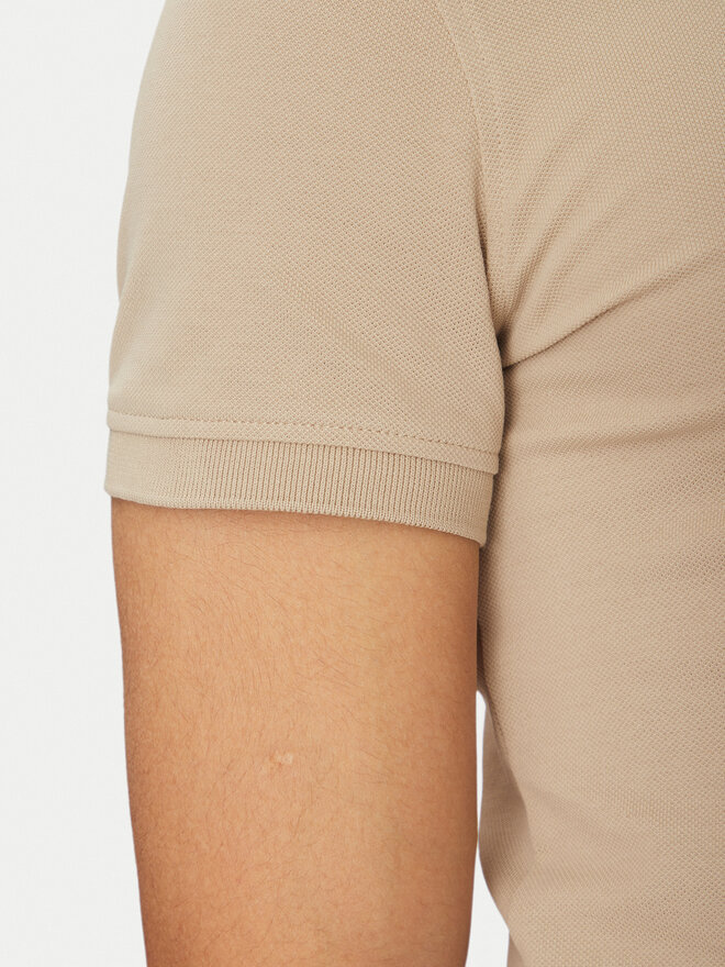 Tommy Hilfiger Tommy Hilfiger Polo marškinėliai 1985 MW0MW17771 Smėlio Slim Fit