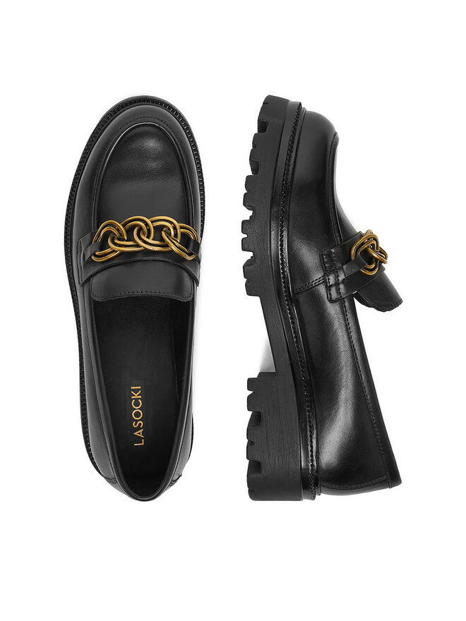 Lasocki Loafersy Lasocki CEO-WI33-CSA538-SANDY-43 Czarny
