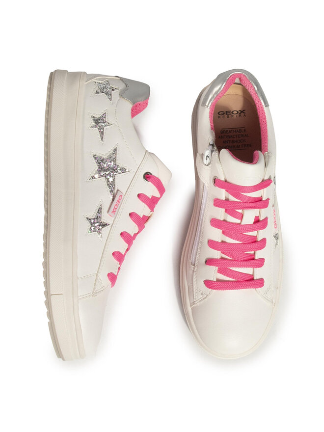 Geox Sneakers Geox J Rebecca G.B J02BDB 000BC C0563 S Weiß