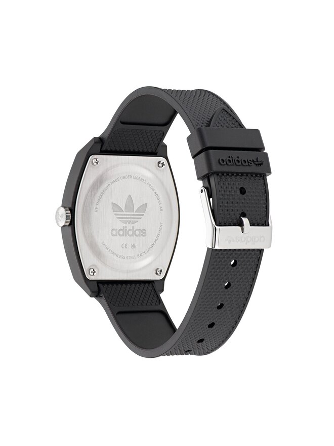 adidas Годинник adidas Originals Project Two GRFX AOST23551 Чорний