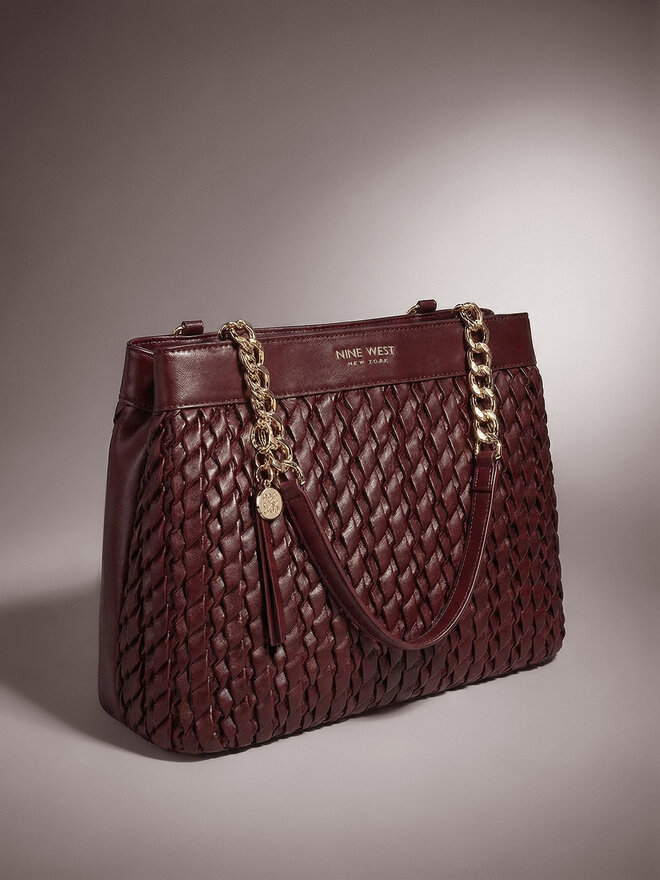 Nine West Handtasche Nine West CEO-DAKOTA-II-LDA8007 Dunkelrot
