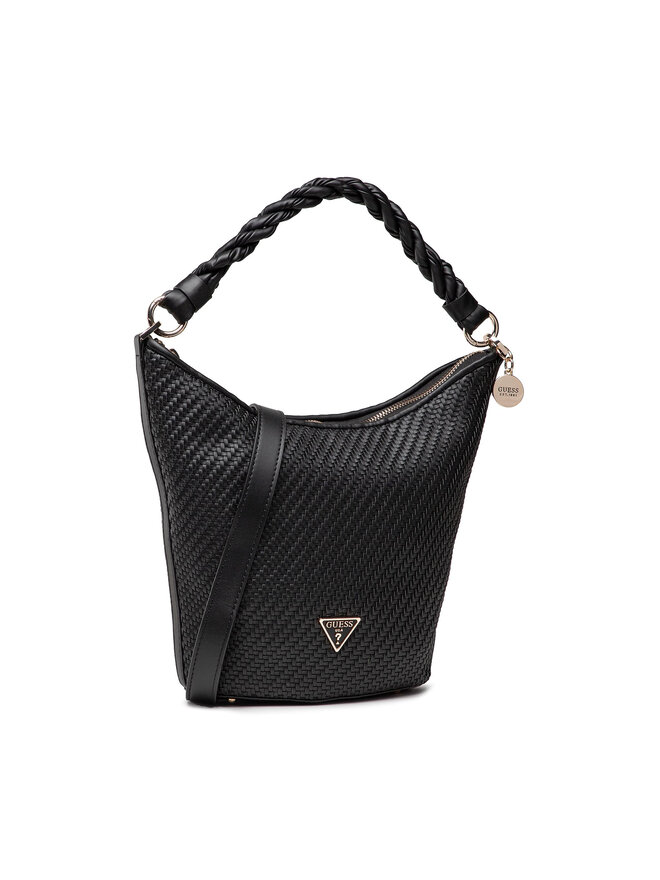 Handtasche Guess Hassie Bucket Hobo HWVG83 97020 Schwarz eschuhe